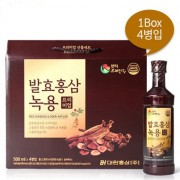 [대한홍삼] 발효홍삼 녹용 프리미엄 500ml*4병